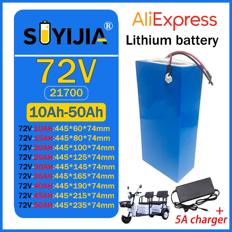 Paquete de baterías de litio 2 - 60V 30Ah Electric Scooter Battery reseña y precio
